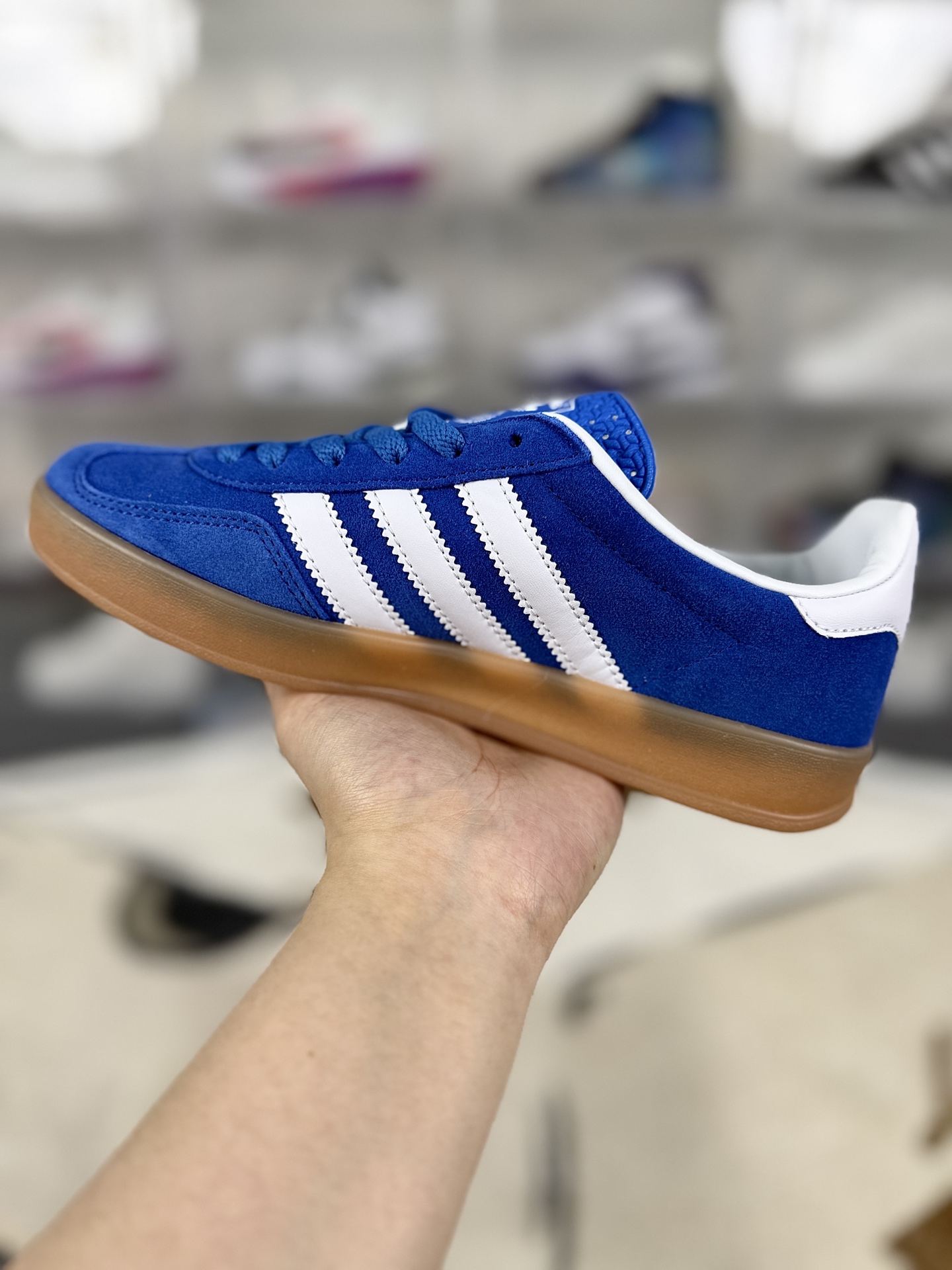 Adidas Originals Gazelle Indoor Blue White, Comfortable and Versatile Sneakers 3 i1745355673174 1204 0 1