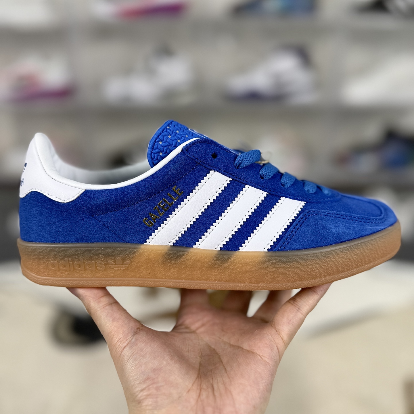 Adidas Originals Gazelle Indoor Blue White, Comfortable and Versatile Sneakers 8 i1745355674591 9049 0 5