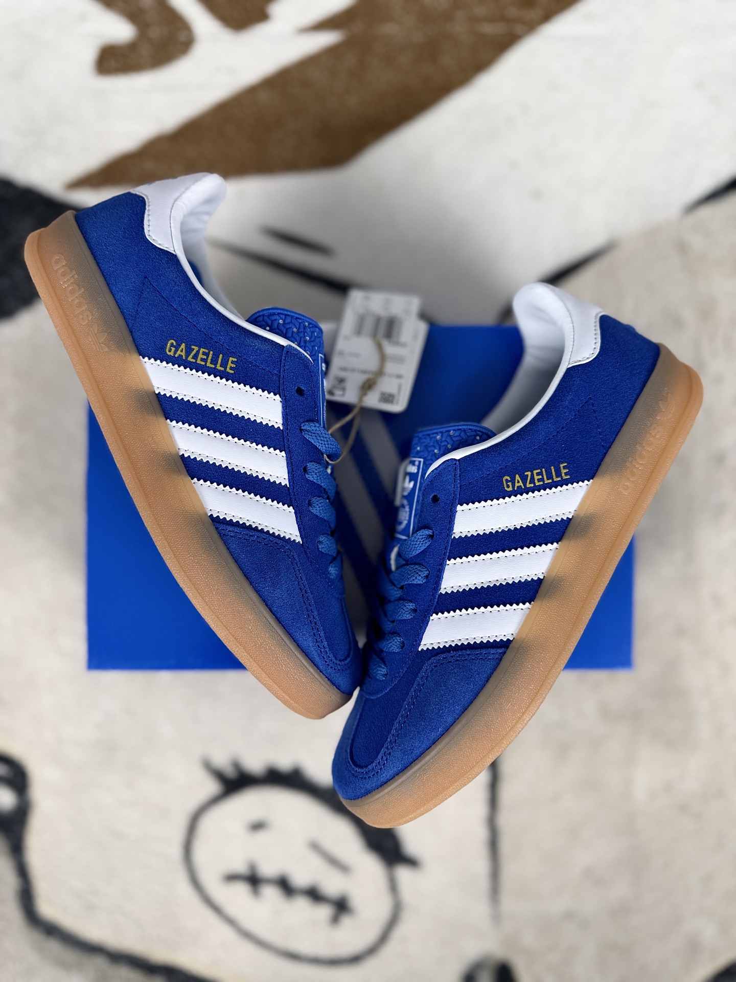 Adidas Originals Gazelle Indoor Blue White, Comfortable and Versatile Sneakers 6 i1745355676516 6679 0 6