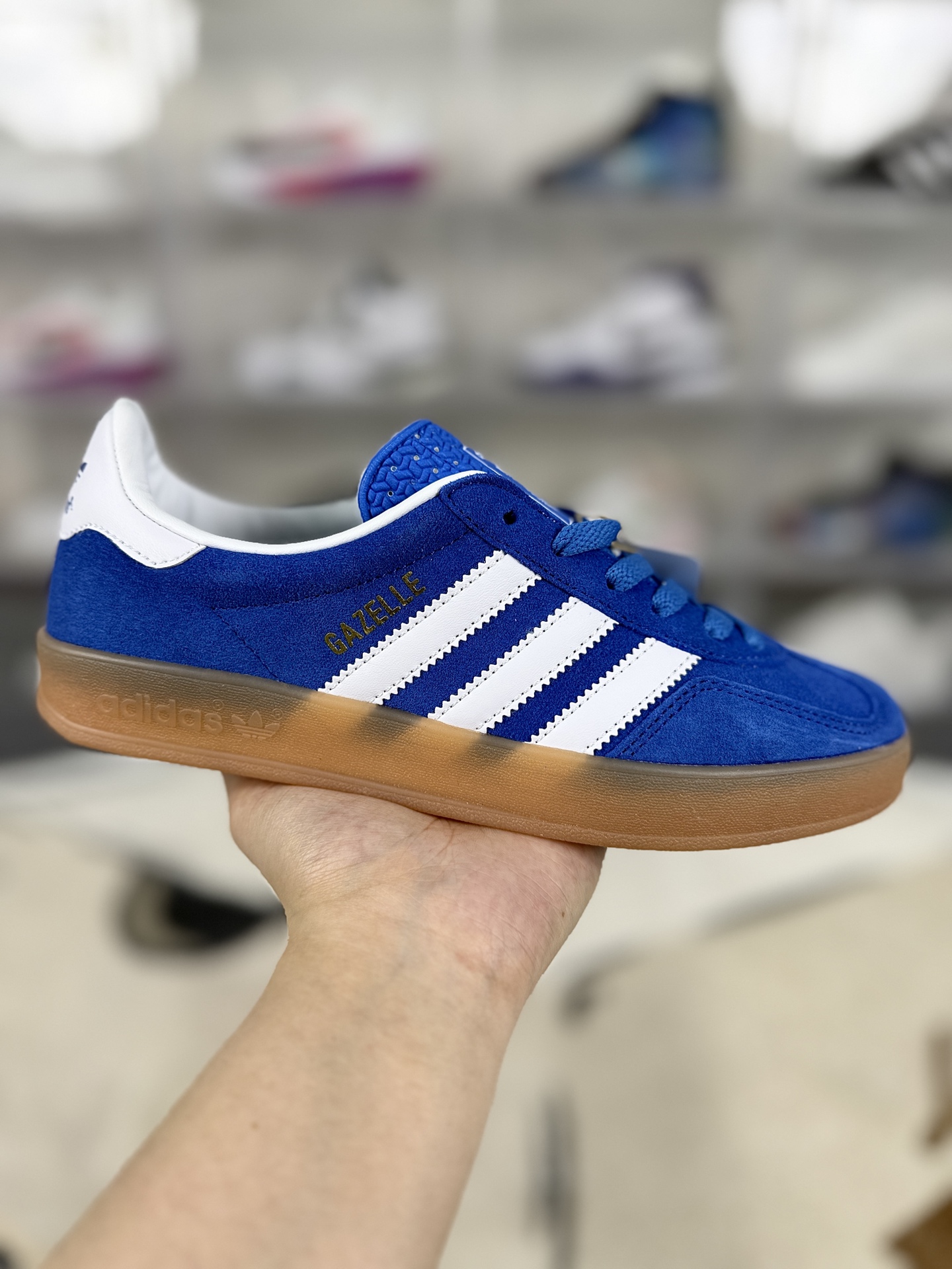 Adidas Originals Gazelle Indoor Blue White, Comfortable and Versatile Sneakers 2 i1745355677643 1650 0 0