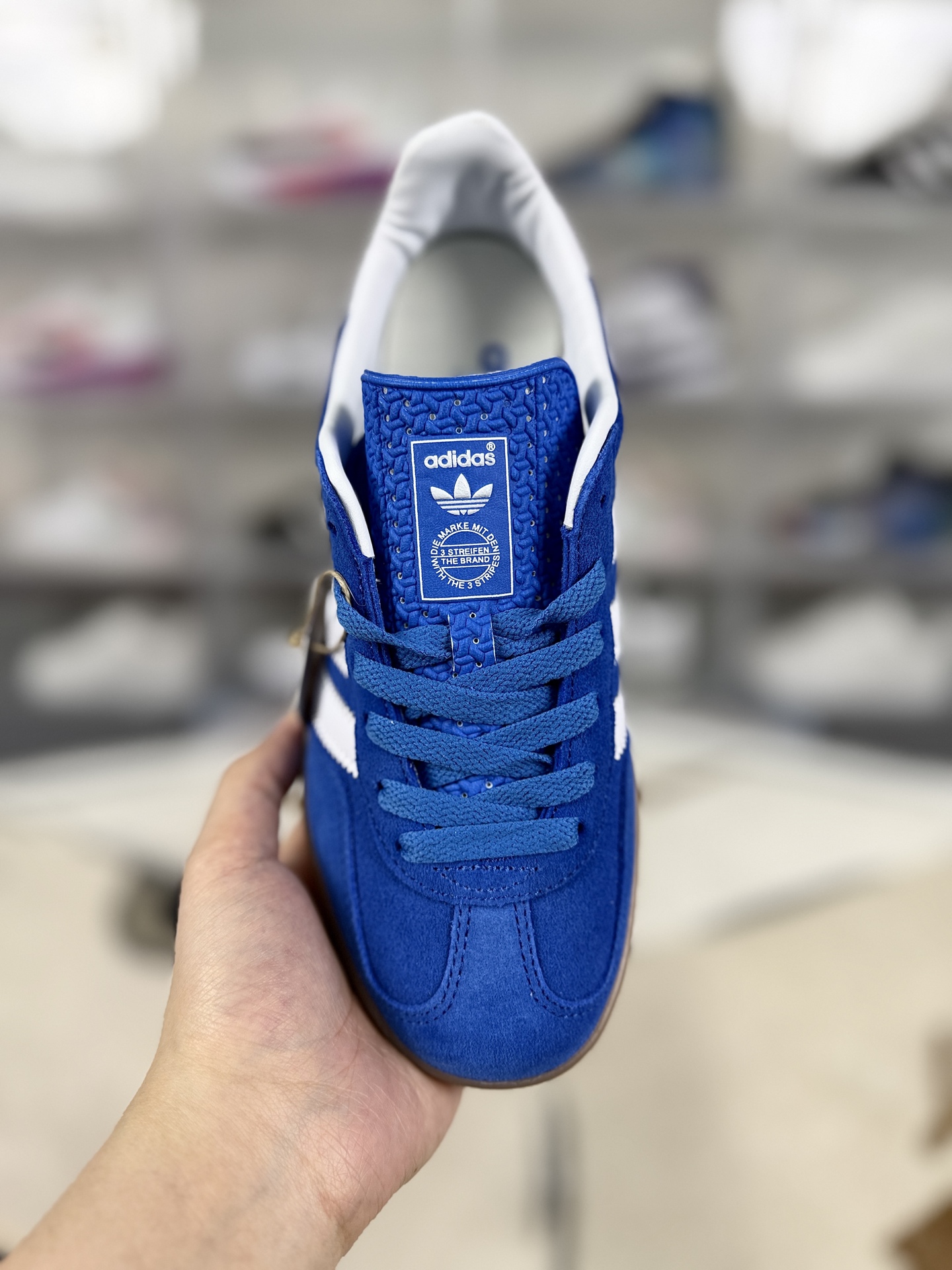 Adidas Originals Gazelle Indoor Blue White, Comfortable and Versatile Sneakers 5 i1745355681200 3449 0 3