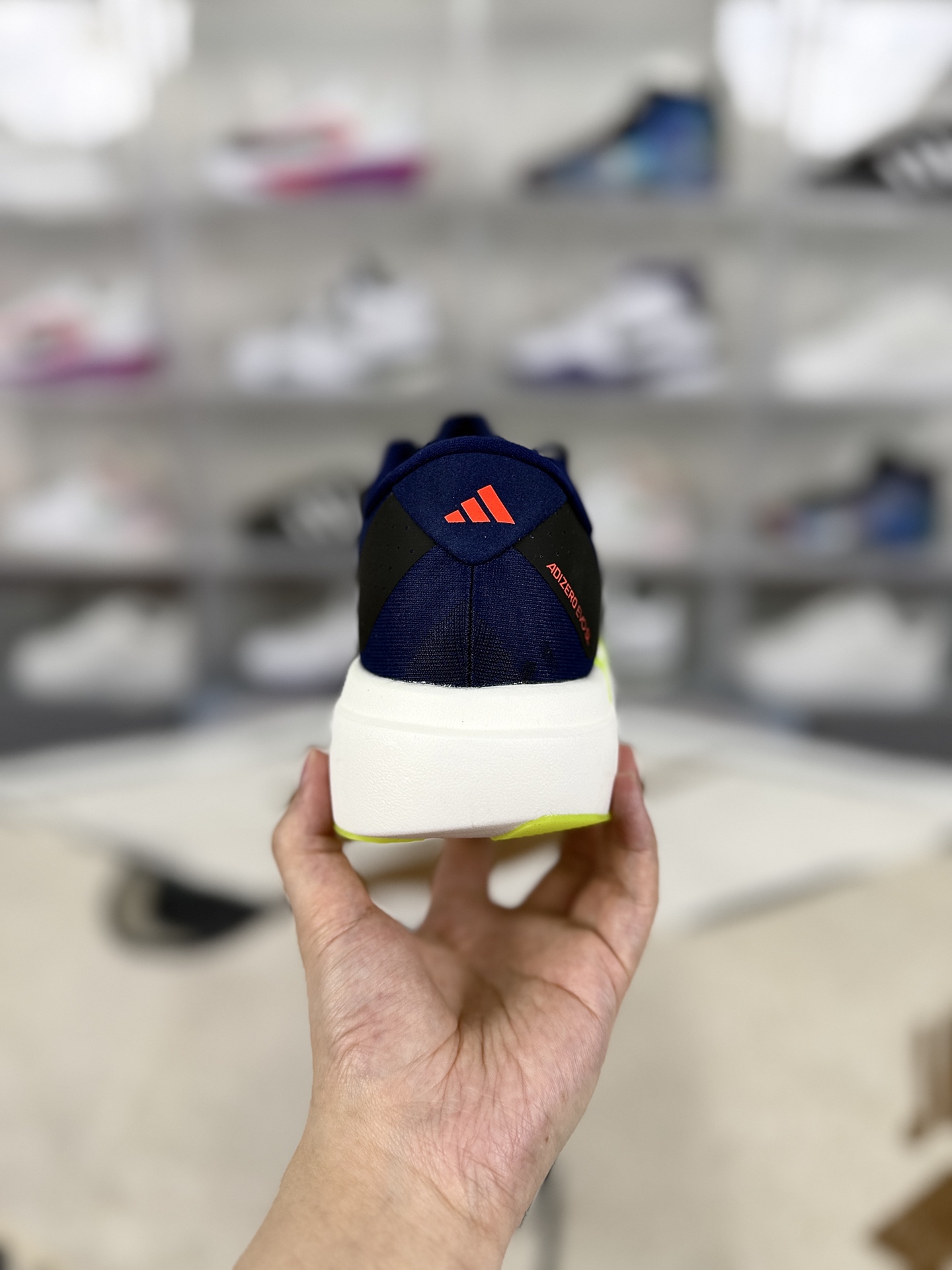 Adidas Adizero Evo SL Running Shoes - Supercritical Cushioning, Blue/Yellow 4 i1745494370520 3489 0 2