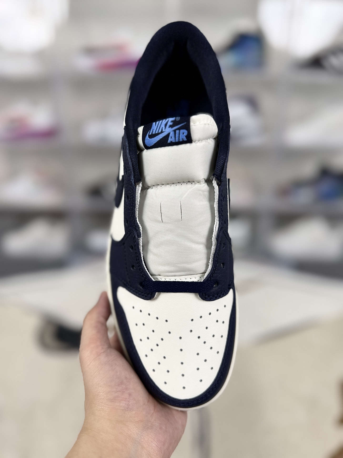 Nike Air Jordan 1 Low OG Obsidian: Durable, Breathable Retro Sneakers 4 i1745531268775 1165 0 3