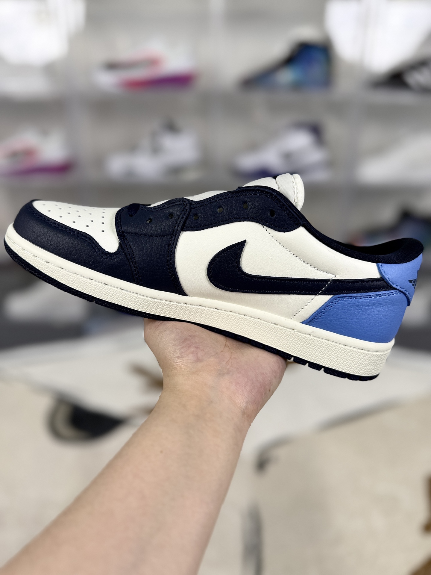 Nike Air Jordan 1 Low OG Obsidian: Durable, Breathable Retro Sneakers 2 i1745531271842 6644 0 1