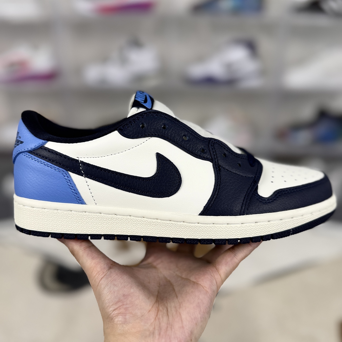 Nike Air Jordan 1 Low OG Obsidian: Durable, Breathable Retro Sneakers 7 i1745531273295 4564 0 5