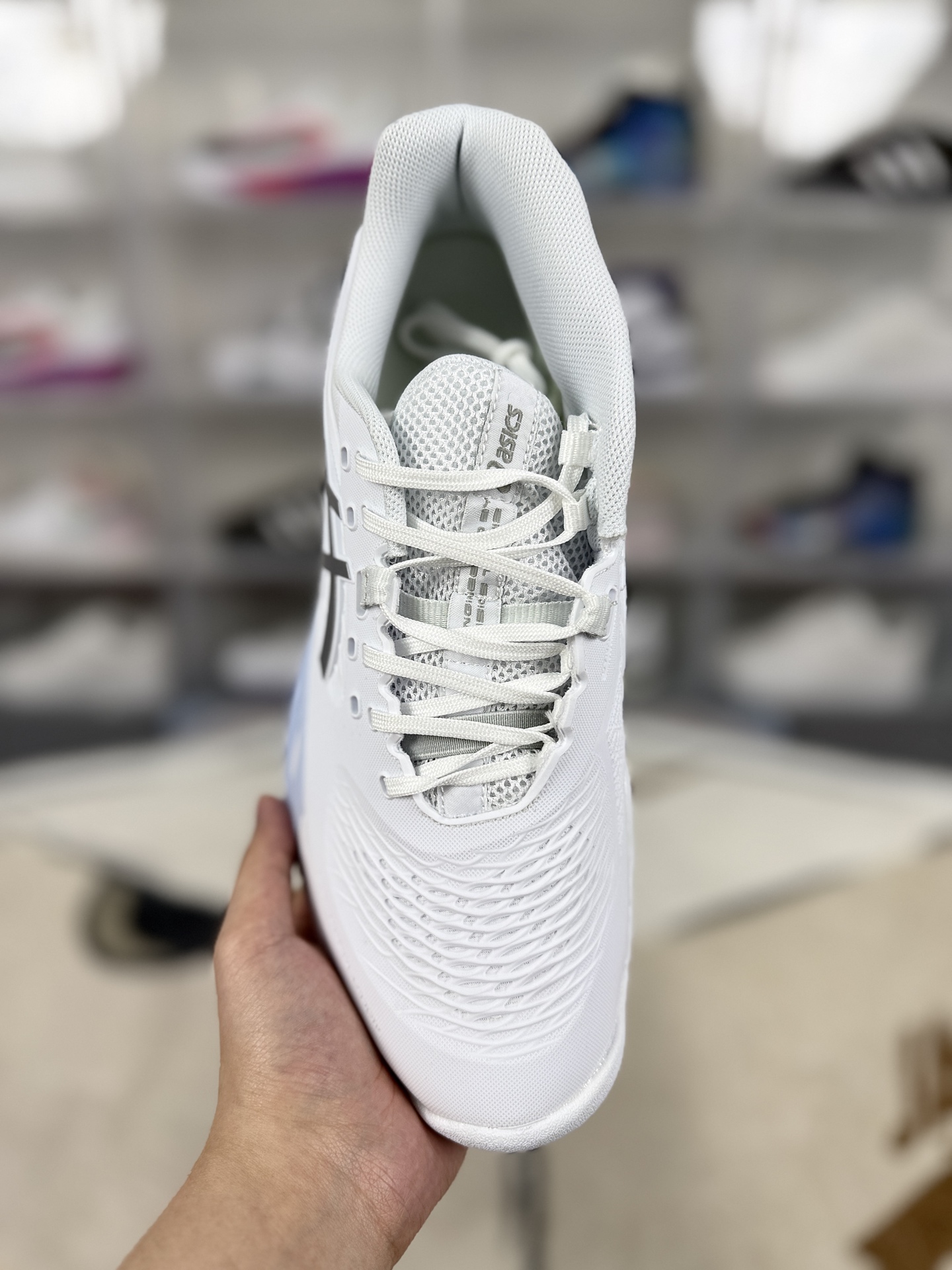 Asics GEL-Resolution X White/Silver Tennis Shoes - Comfort & Durability 5 i1745703378319 3980 0 3
