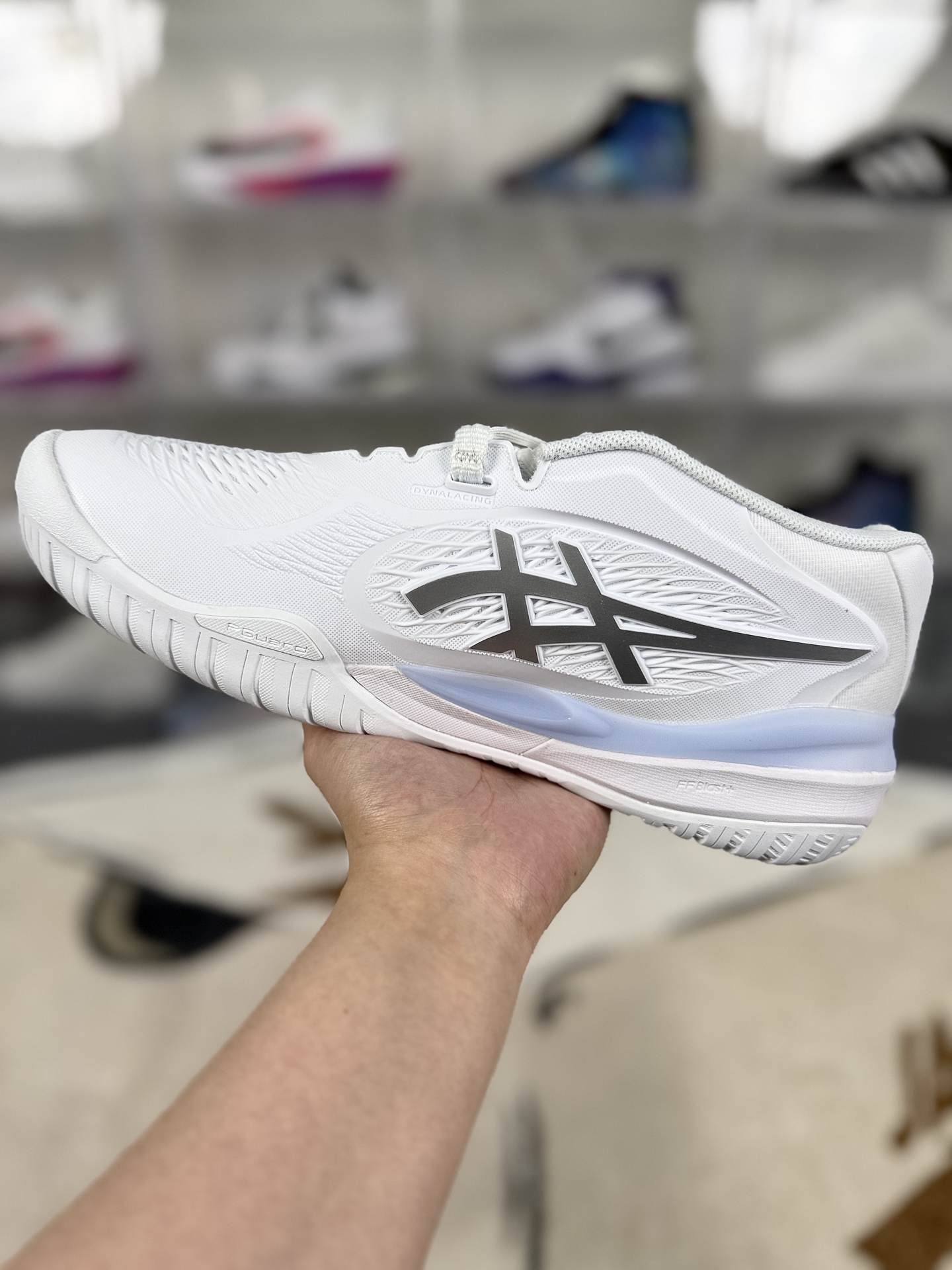 Asics GEL-Resolution X White/Silver Tennis Shoes - Comfort & Durability 3 i1745703379628 5425 0 1
