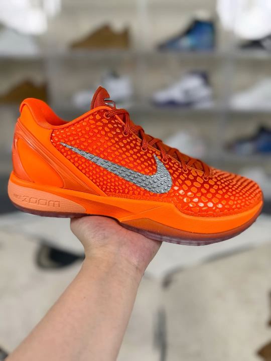 Nike Zoom Kobe 6 Protro 'Total Orange' Basketball Shoes - Comfort & Durability