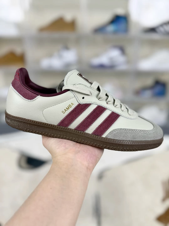 Adidas Originals Samba OG Leather Low-Top Sneakers Casual Shoes Unisex