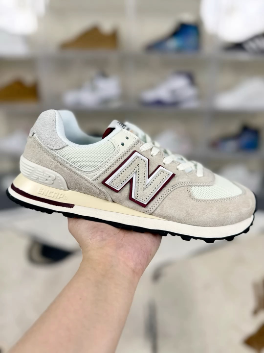 New Balance 574 Retro Running Shoes - Cushioned, Slip-Resistant, Unisex