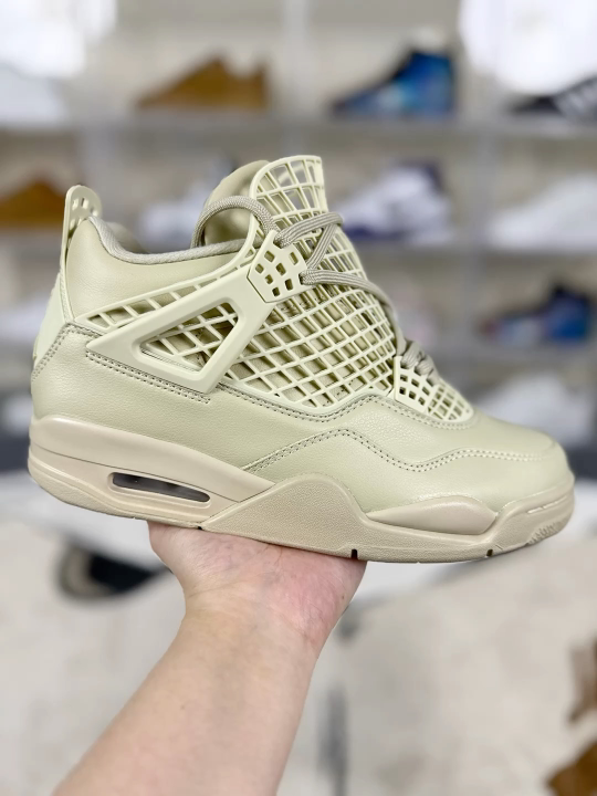 Air Jordan 4 'Net' Basketball Shoes - Retro Style, Durable, Unisex Design