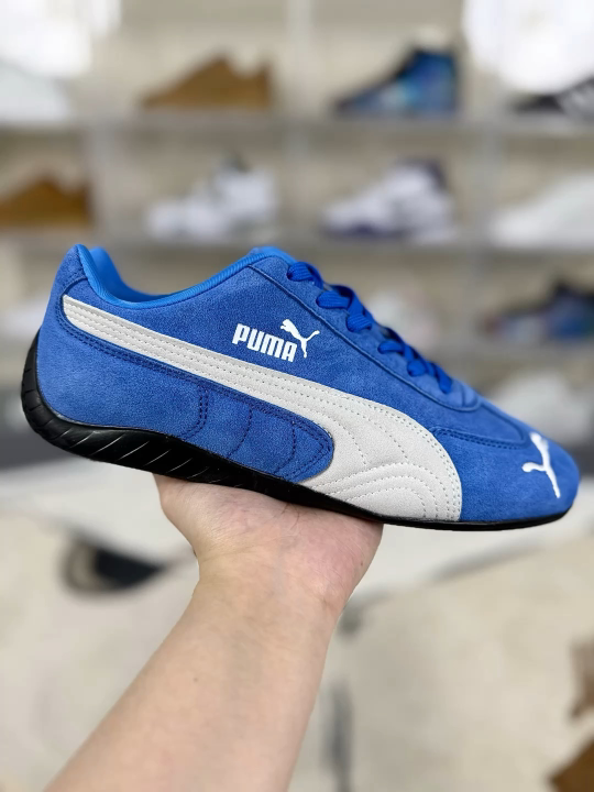 PUMA Speedcat OG: Comfortable, Stylish Racing Shoes - Blue/White