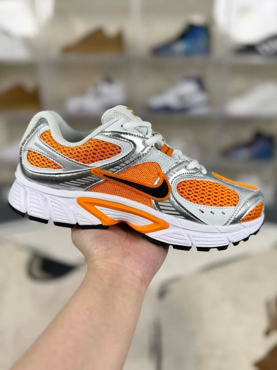 Nike V5 RNR Running Shoes - Orange, Silver, Breathable & Comfortable