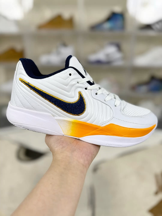 Nike Ja 2 "Murray State" Basketball Shoes - White/Orange, Comfortable and Durable