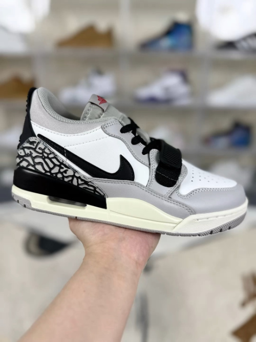 Jordan Legacy 312 Low Basketball Shoes - White/Grey - Men's & Women's Sizes 18 Jordan Legacy 312 Low Basketball Shoes - White/Grey - Men's & Women's Sizes