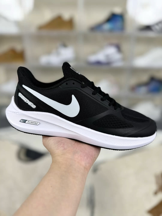 Nike Zoom Winflo 7X Running Shoes - Black/White - Men's and Women's Sizes