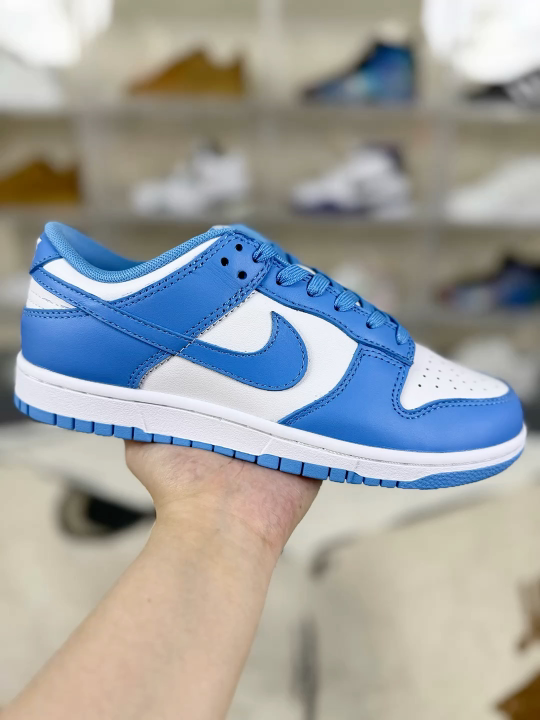 Nike Dunk Low Retro Basketball Shoes - University Blue - DV0833-113/CW1590-103