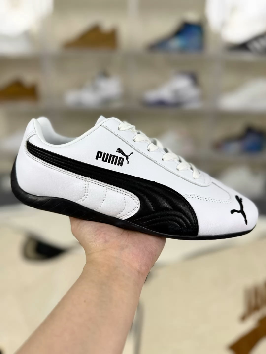 PUMA Speedcat LTH White/Black Unisex Low-Top Lifestyle Sneakers