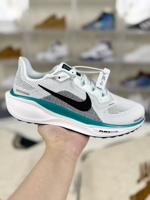 Nike Air Zoom Pegasus 41: Comfortable, Durable Running Shoes - White/Blue 10 Nike Air Zoom Pegasus 41: Comfortable, Durable Running Shoes - White/Blue