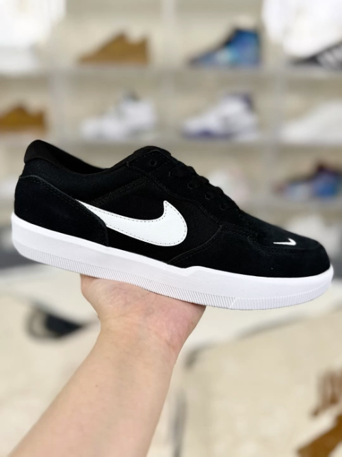 Nike SB Force 58 Black/White Skateboarding Shoes CZ2959-001 Men's Size 16 Nike SB Force 58 Black/White Skateboarding Shoes CZ2959-001 Men's Size