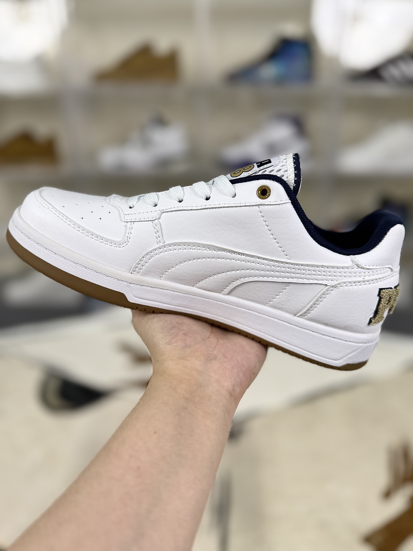 Puma Caven 2.0 Low-Top Sneakers - White & Blue, Durable & Comfortable 2 i1755886015106 9351 0 1