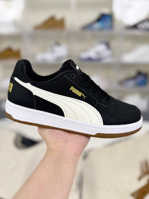 PUMA Caven 2.0 Low-Top Sneakers - Black, White & Gold - Unisex Comfort & Style 12 PUMA Caven 2.0 Low-Top Sneakers - Black, White & Gold - Unisex Comfort & Style