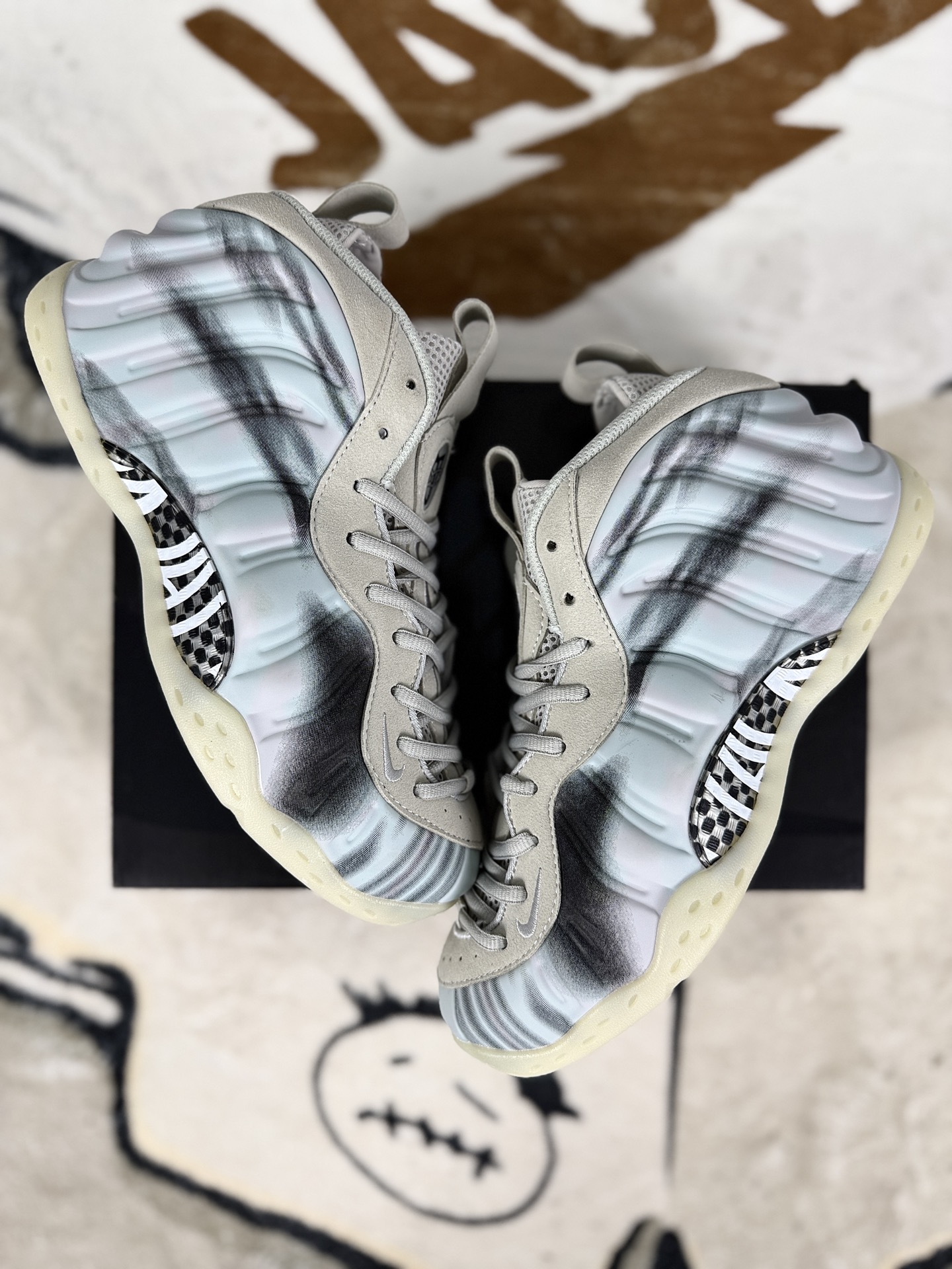 Nike Air Foamposite One 'Dream A World' Basketball Shoes - Gray Comet 5 i1755975292495 8345 0 6