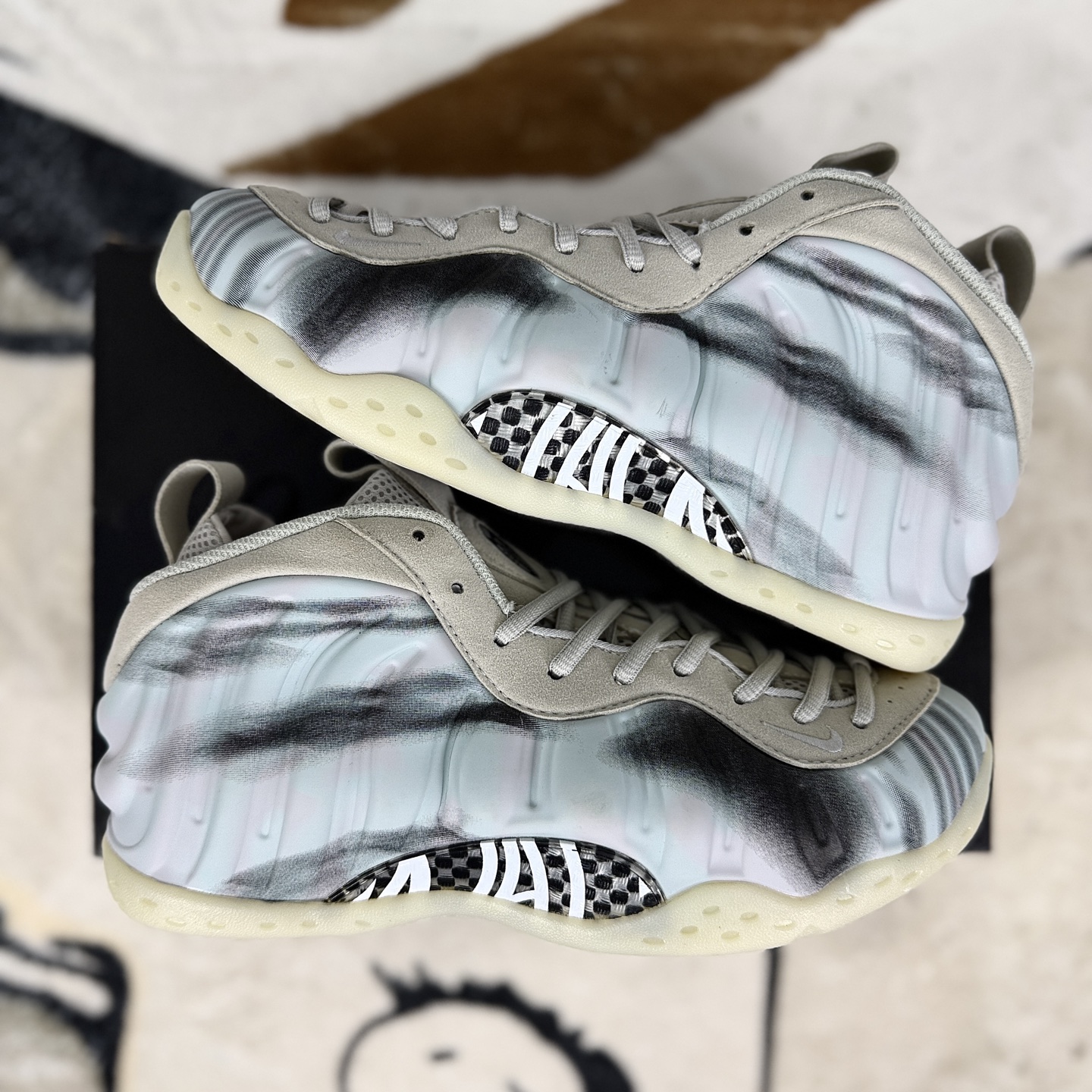 Nike Air Foamposite One 'Dream A World' Basketball Shoes - Gray Comet 8 i1755975302065 7223 0 7