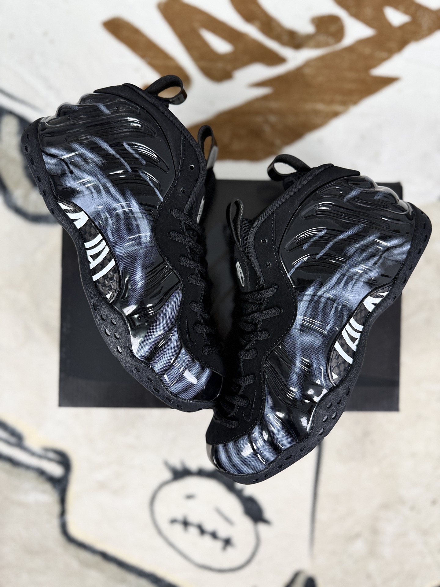 Nike Air Foamposite One 'Black White' Basketball Shoes - DM0115-002 6 i1755975349876 4635 0 6