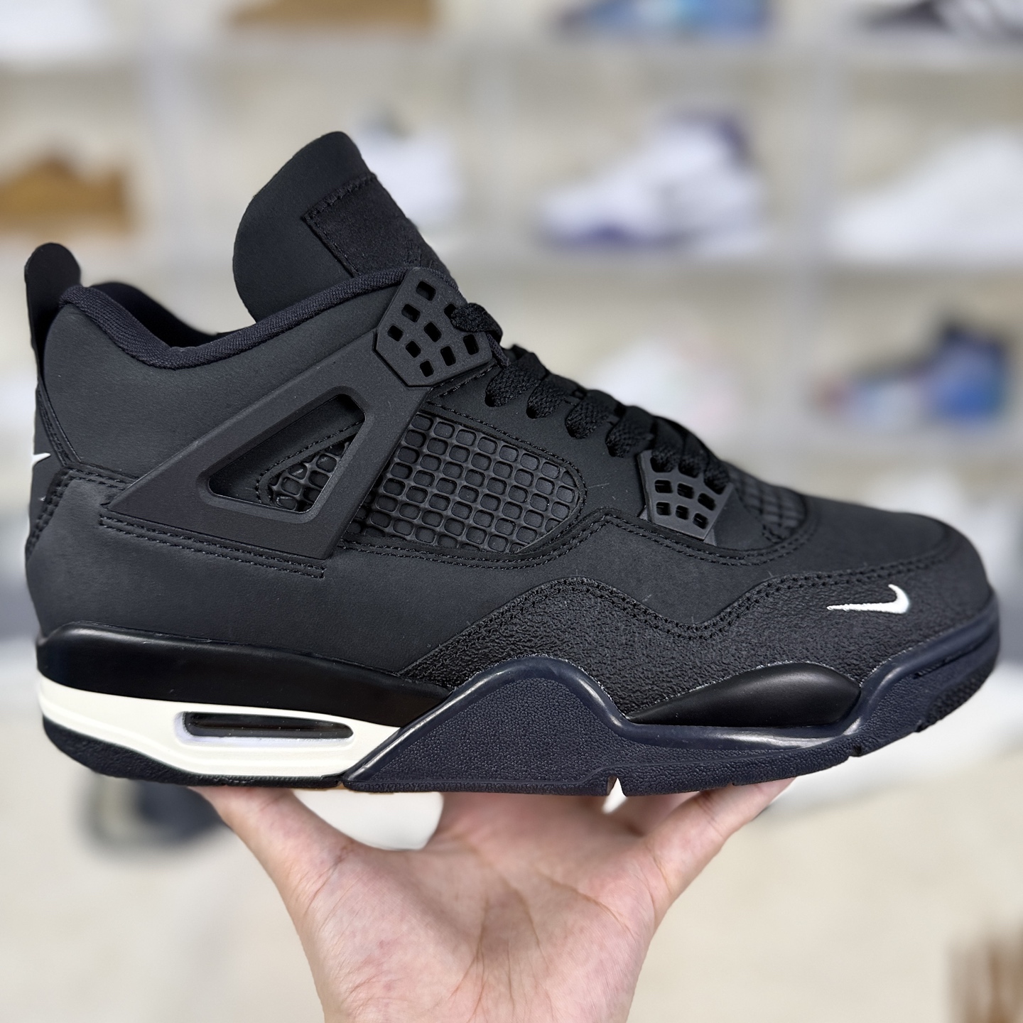 Nigel Sylvester x Air Jordan 4 OG 'Brick by Brick' Black Basketball Shoes 8 i1755975430449 1242 0 5