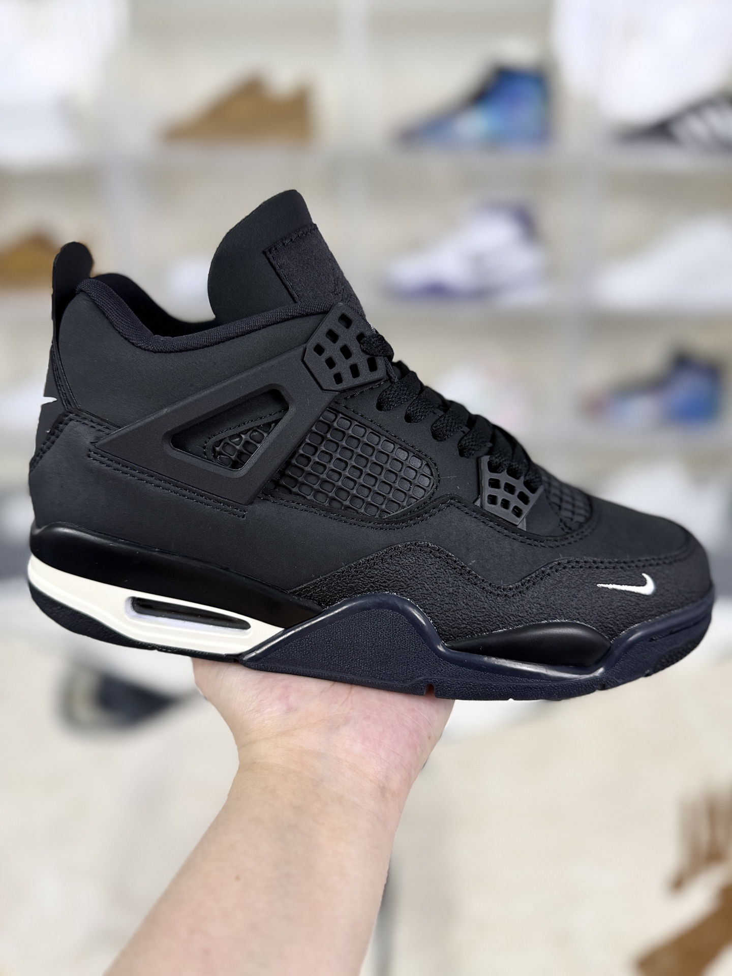 Nigel Sylvester x Air Jordan 4 OG 'Brick by Brick' Black Basketball Shoes 2 i1755975430471 116 0 0