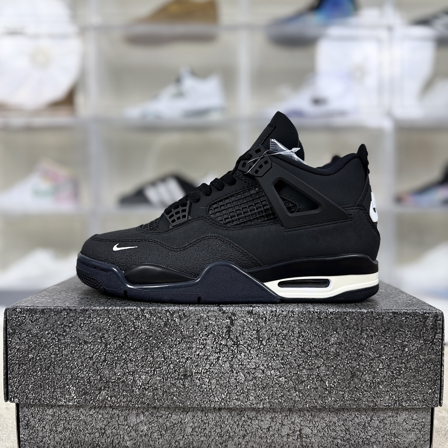Nigel Sylvester x Air Jordan 4 OG 'Brick by Brick' Black Basketball Shoes 10 i1755975435968 5714 0 8