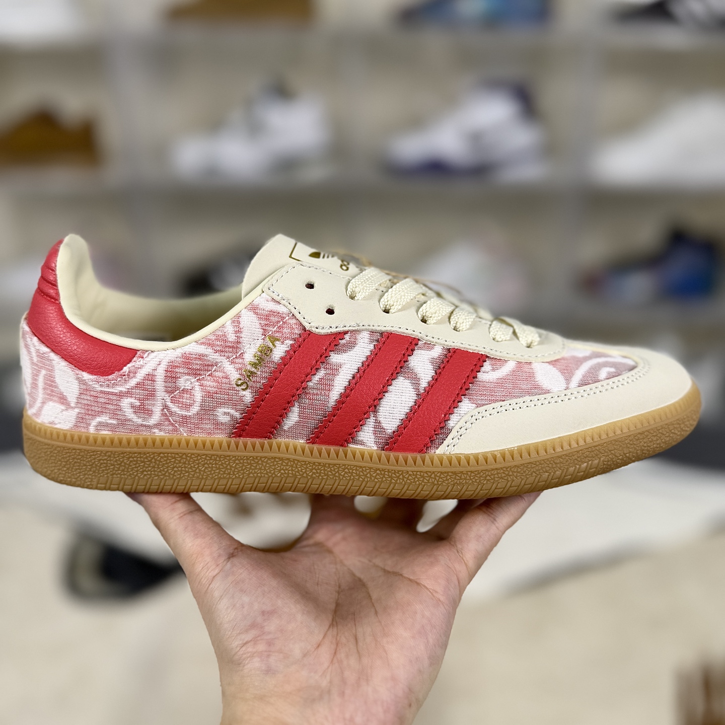 Adidas Originals Samba Low-Top Sneakers - White/Pink, Unisex Design 7 i1755975452857 8723 0 5