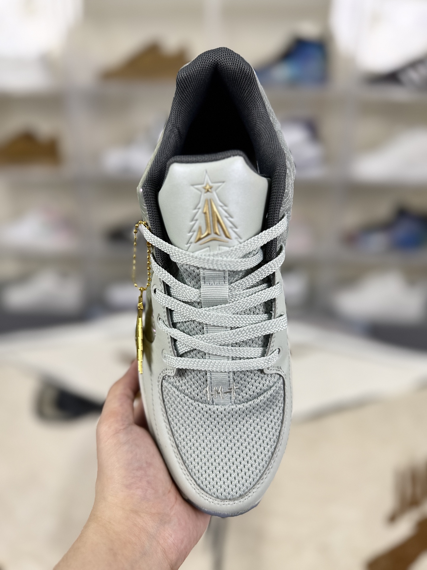 Nike Ja 2 "Christmas" Basketball Shoes - Silver, Gold & Grey - Unisex Design 5 i1756062727945 1222 0 3
