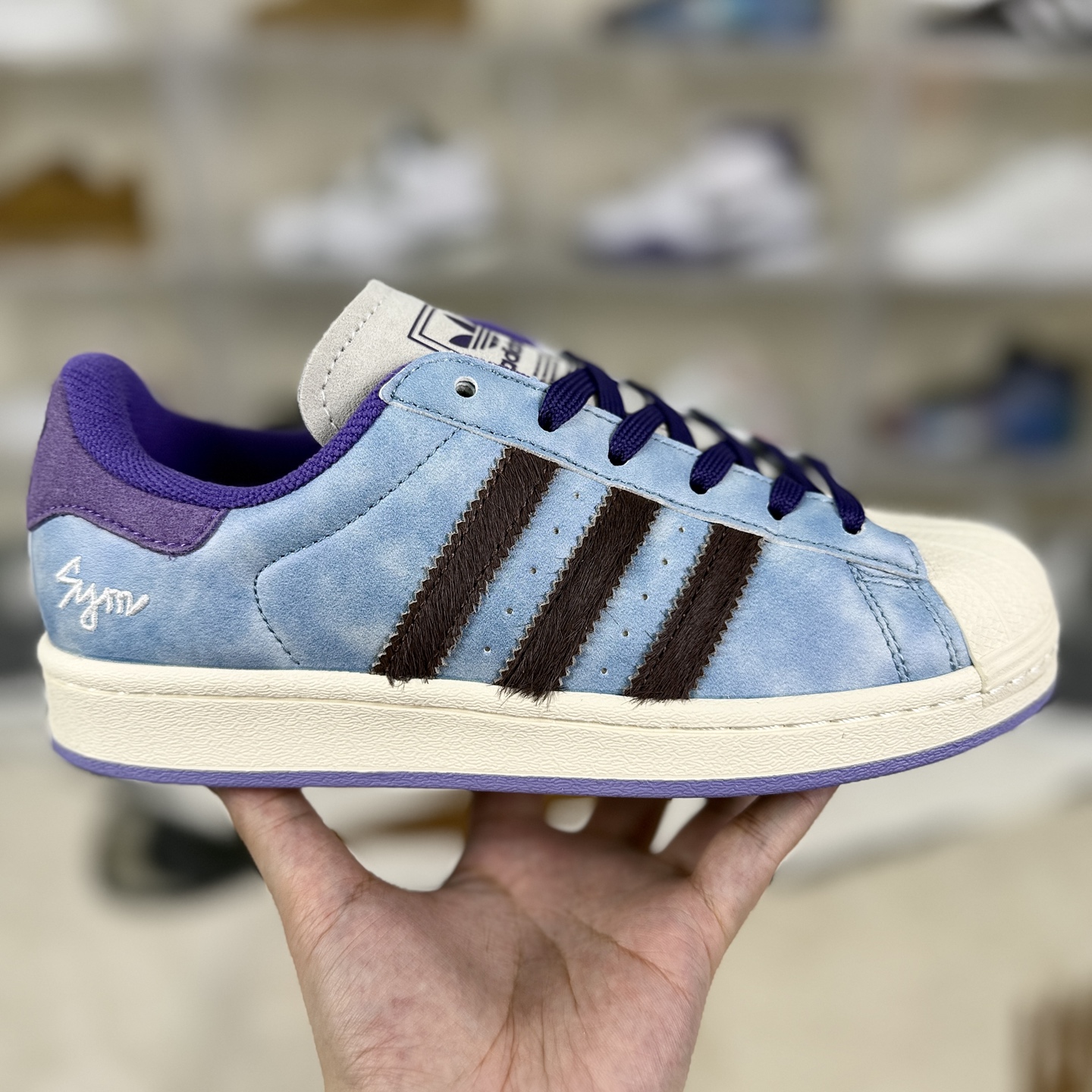 Adidas Originals Superstar 2 Blue/Purple Unisex Sneakers - Comfortable & Stylish 7 i1756316440922 6247 0 5