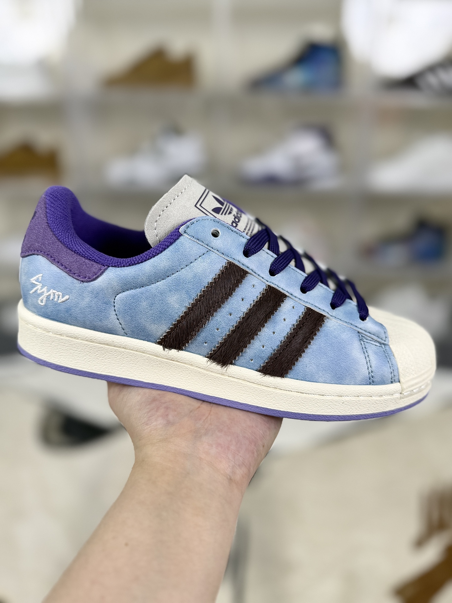 Adidas Originals Superstar 2 Blue/Purple Unisex Sneakers - Comfortable & Stylish 1 i1756316443326 7180 0 0