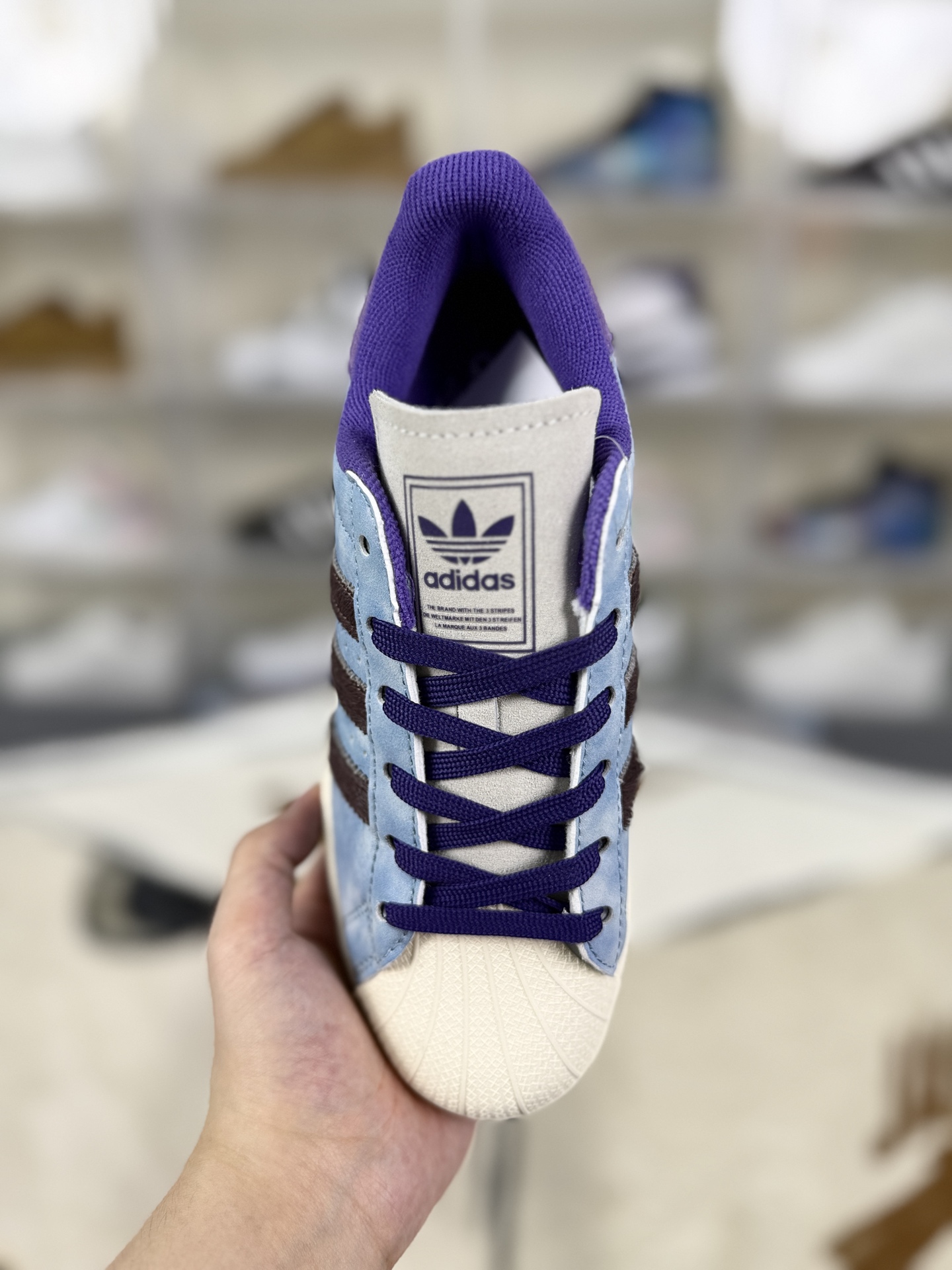 Adidas Originals Superstar 2 Blue/Purple Unisex Sneakers - Comfortable & Stylish 4 i1756316443441 6908 0 3