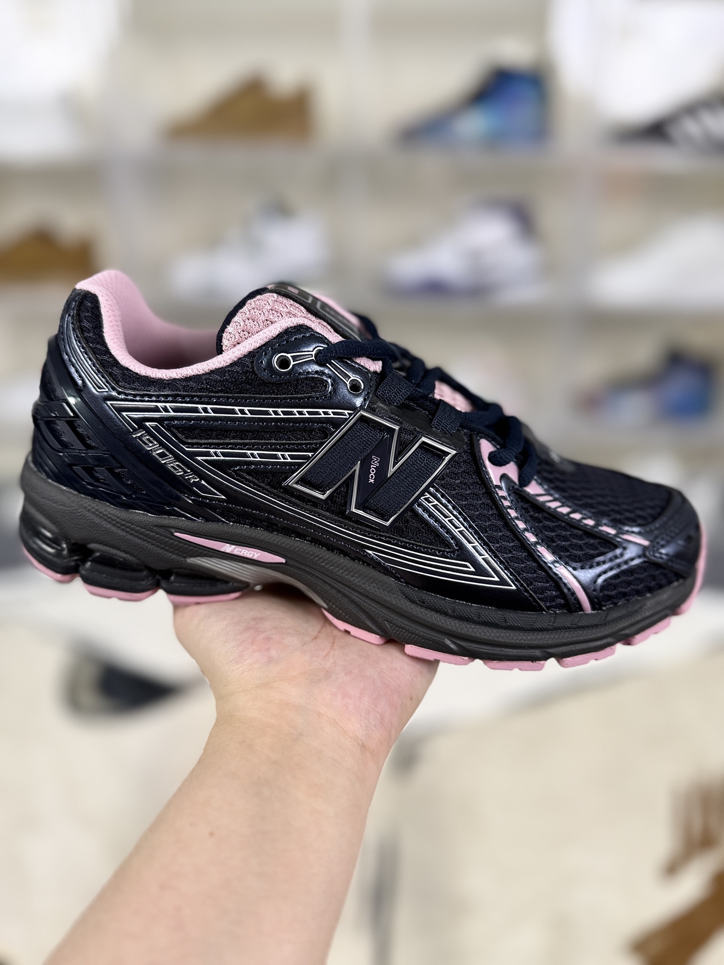 New Balance 1906R Running Shoes - Black & Pink, Comfortable & Durable 2 i1756316483101 5538 0 0