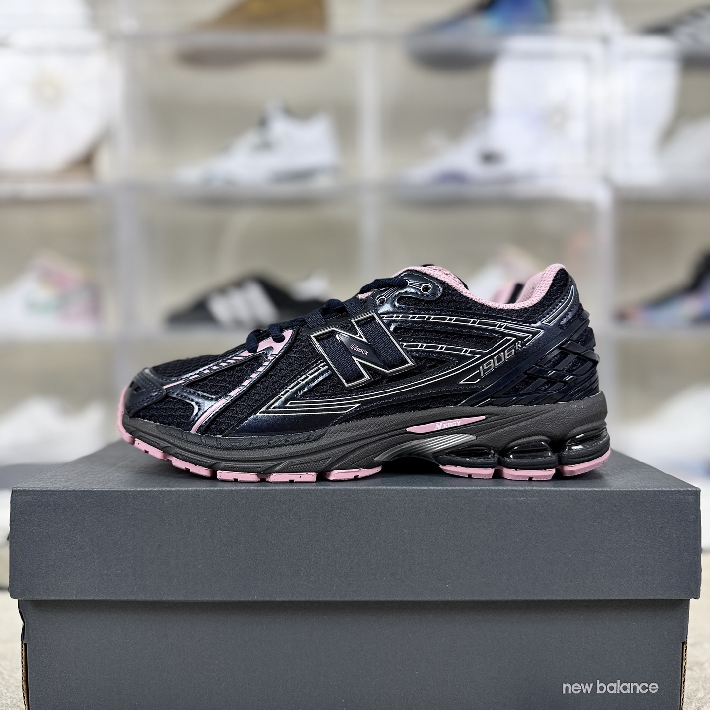 New Balance 1906R Running Shoes - Black & Pink, Comfortable & Durable 10 i1756316485290 7569 0 8
