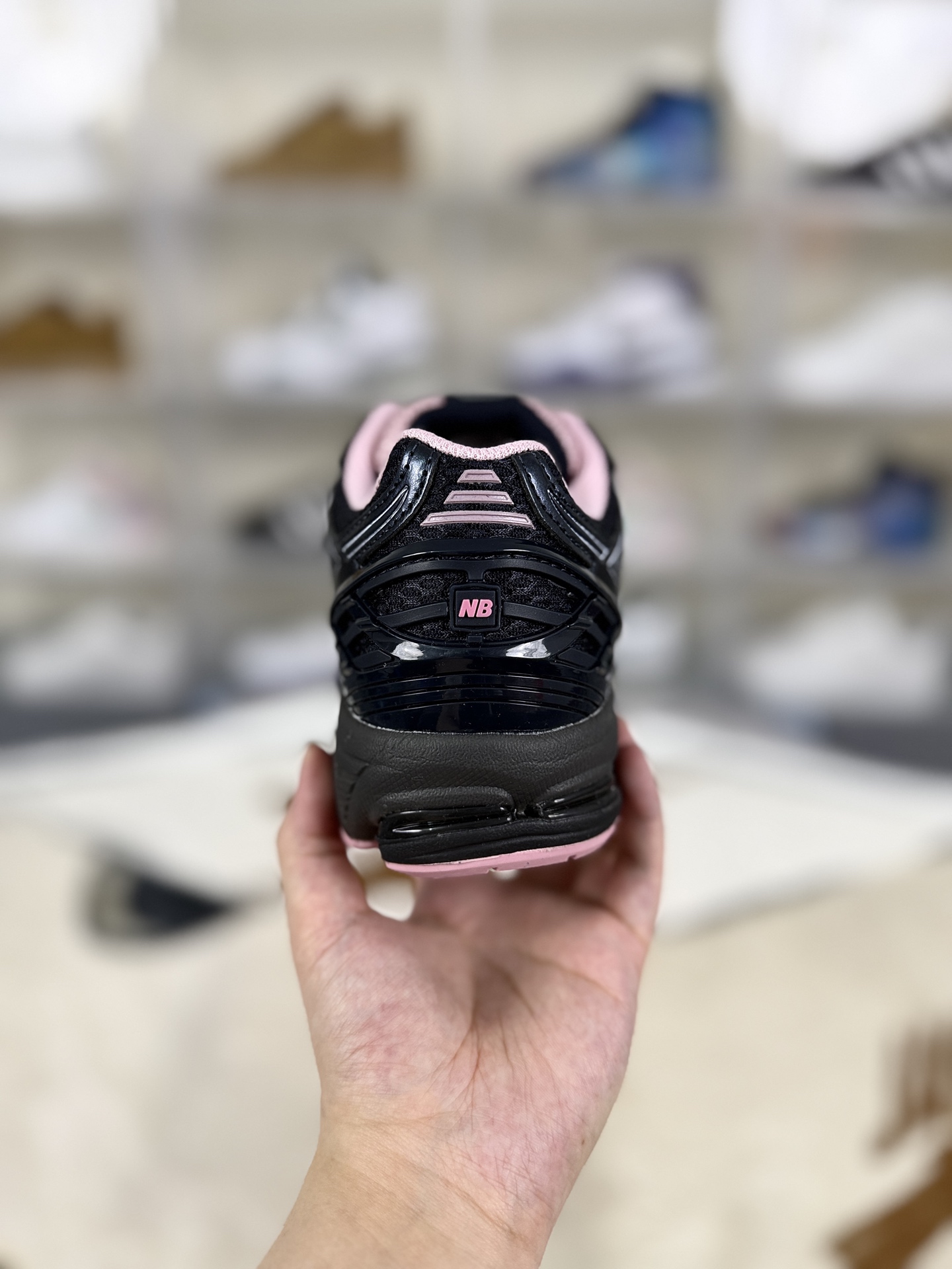 New Balance 1906R Running Shoes - Black & Pink, Comfortable & Durable 4 i1756316485557 8937 0 2