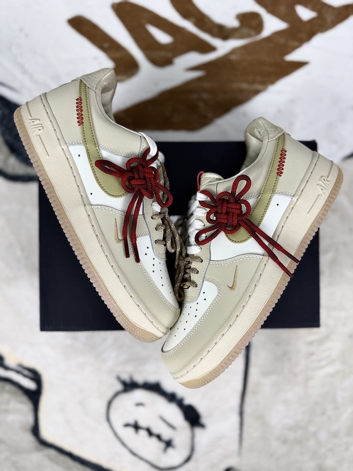 Nike Air Force 1 Low CNY 'Year of the Snake' Casual Sneakers 5 i1756316511573 8752 0 6