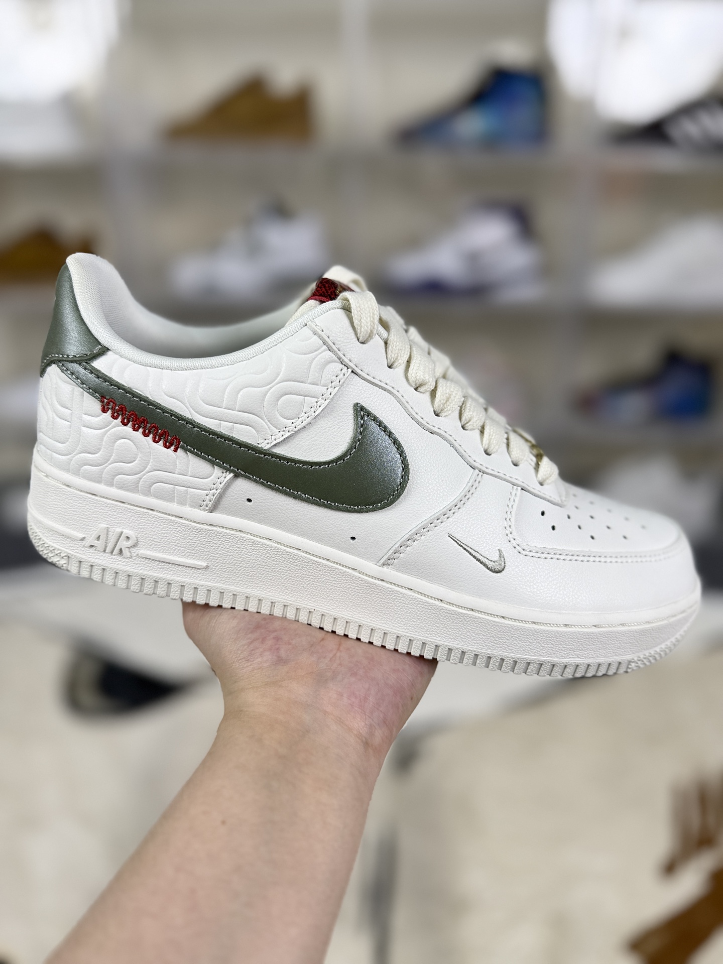 Nike Air Force 1 CNY 'Year of the Snake' Low-Top Sneakers - White 2 i1756316549539 2826 0 0