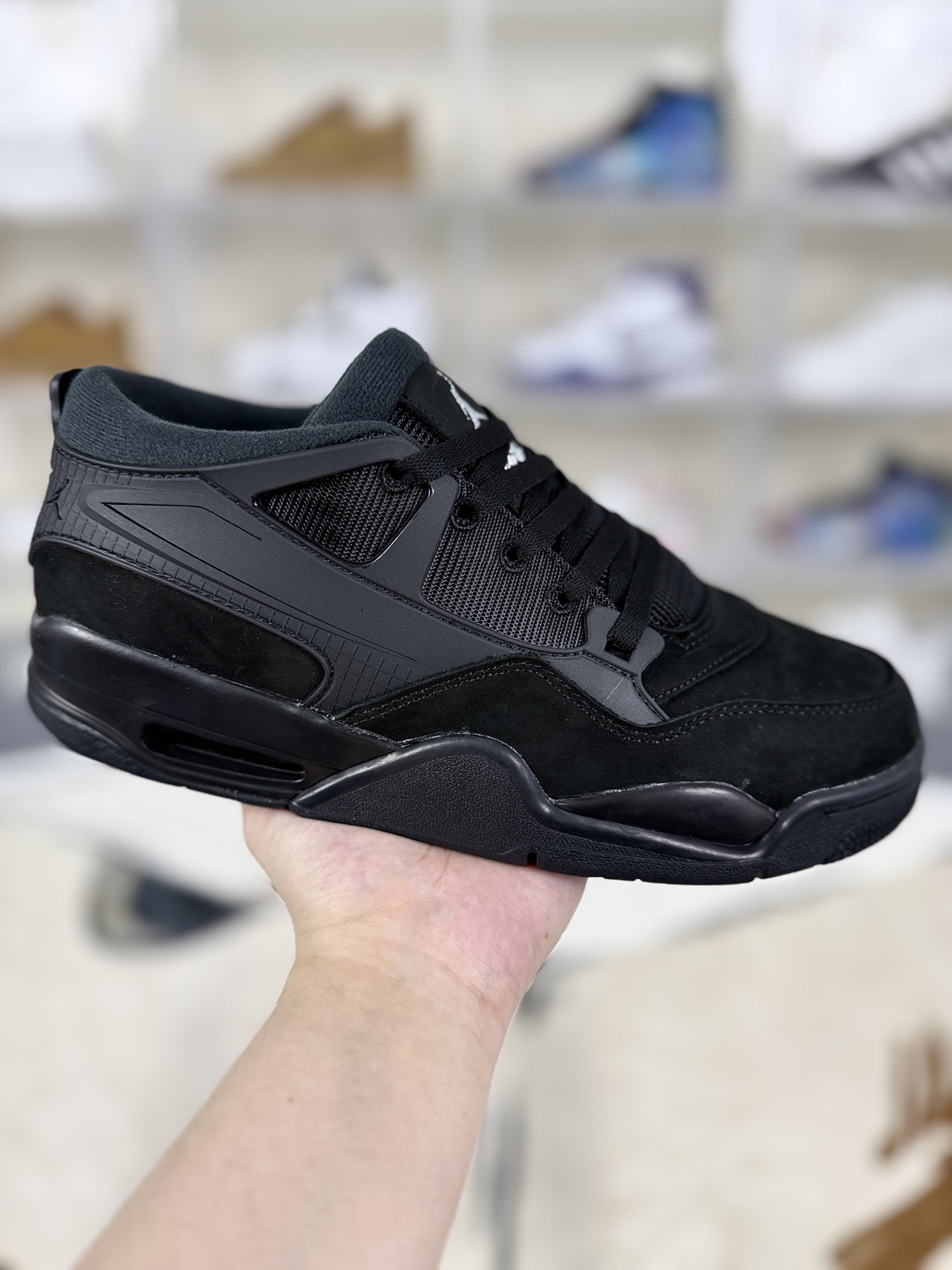 Jordan Air Jordan 4 RM "Black Cat" Low-Top Retro Basketball Shoes 15 i1756405146374 2977 0 0
