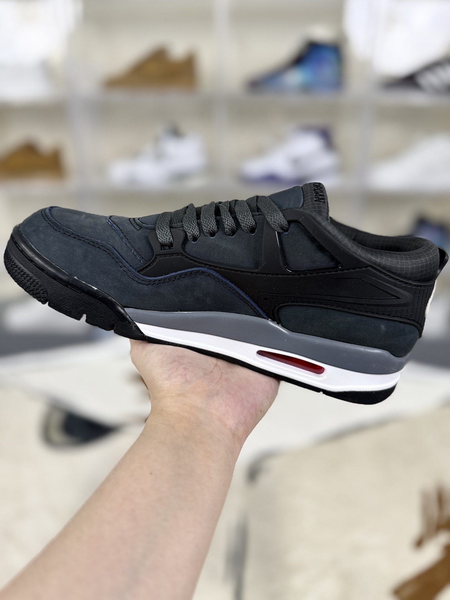 Nigel Sylvester x Jordan Air Jordan 4 RM SP Anthracite Low Basketball Shoes 3 i1756405181908 1318 0 1