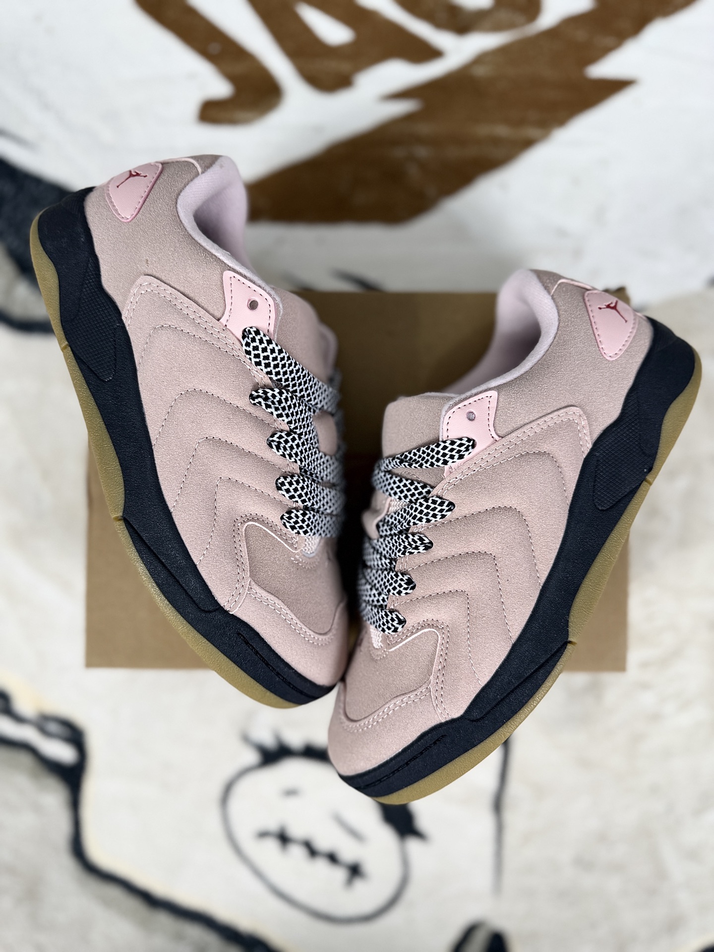 Jordan Session Low-Top IB3731-600 Casual Skateboarding Shoes in Pink 6 i1756405236536 2266 0 6