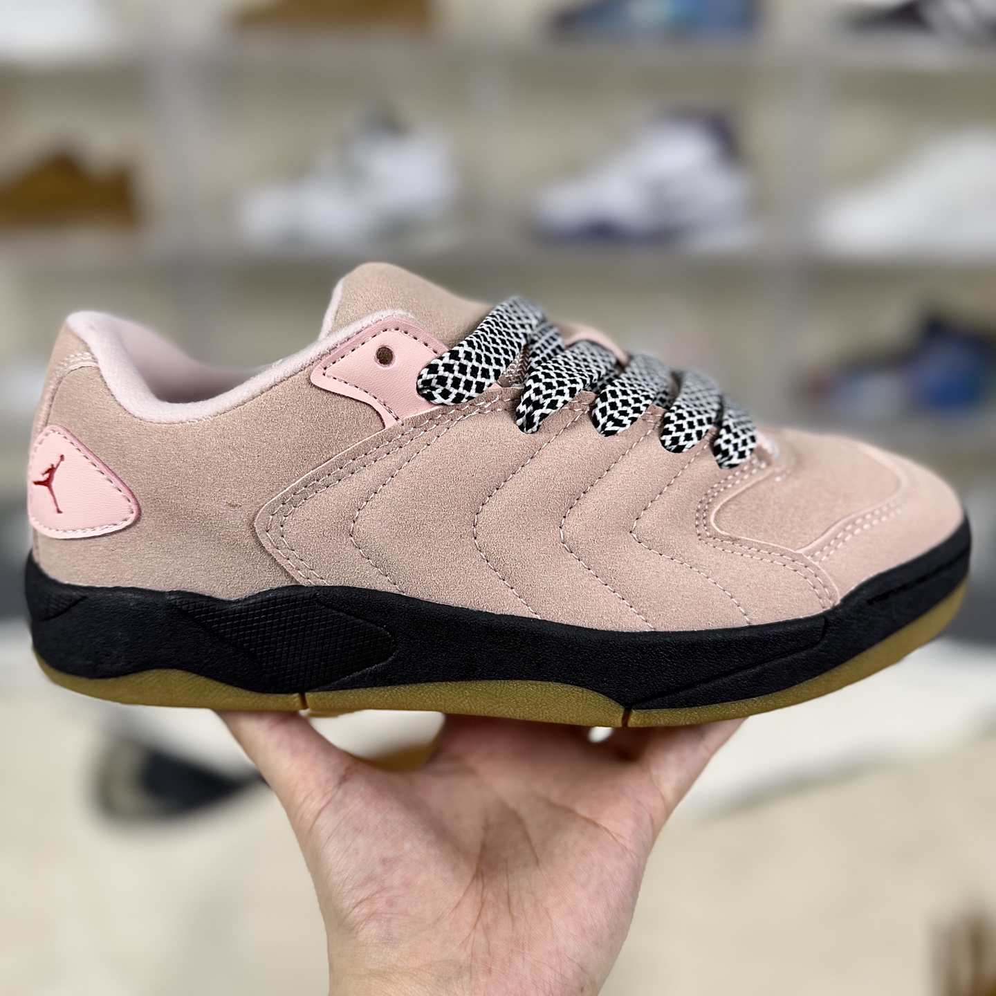 Jordan Session Low-Top IB3731-600 Casual Skateboarding Shoes in Pink 8 i1756405306543 2633 0 5