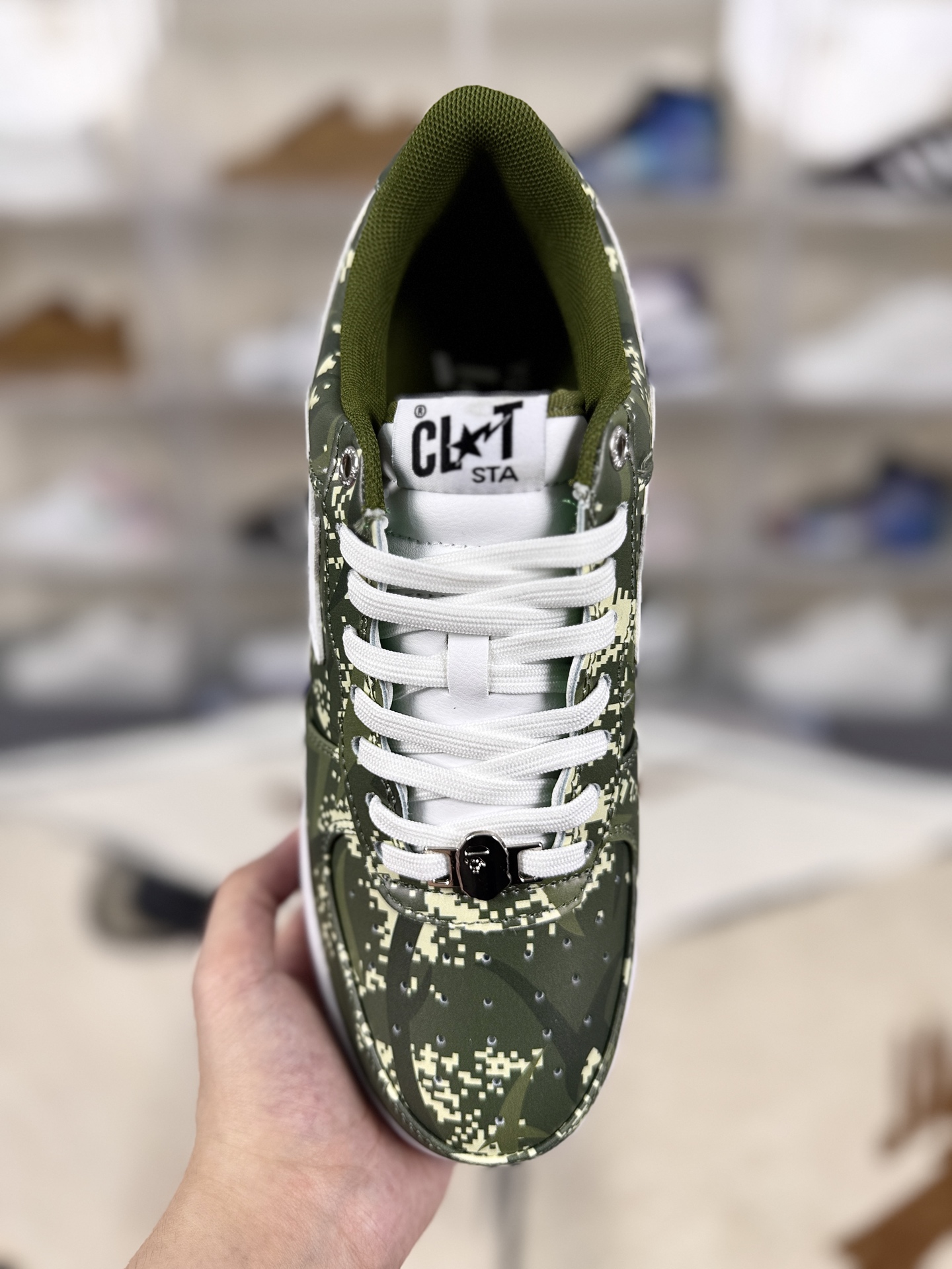 A Bathing Ape BAPE STA Camo Print Cowhide Low-Top Sneakers - Unisex 4 i1756573396451 4214 0 3
