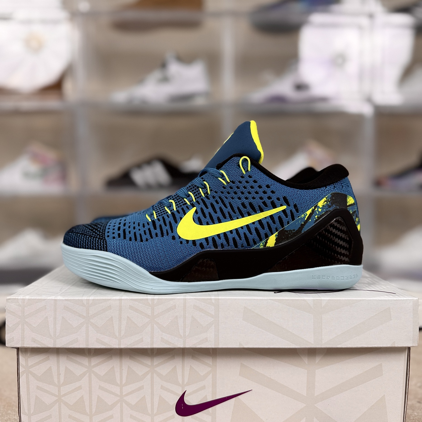 Nike Kobe 9 Elite Low Protro Basketball Shoes - Blue - Size 39-46 9 i1756662757287 320 0 8
