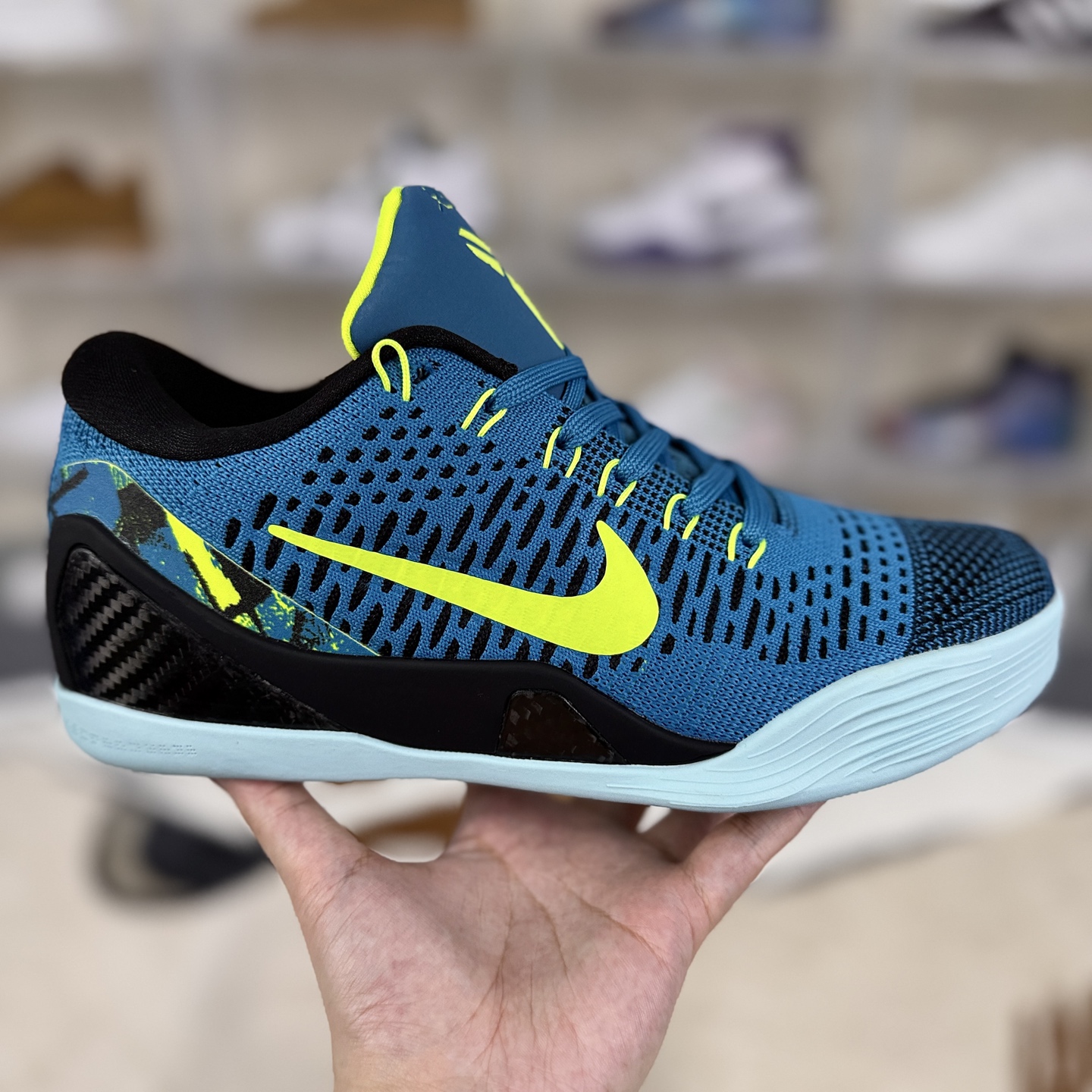 Nike Kobe 9 Elite Low Protro Basketball Shoes - Blue - Size 39-46 7 i1756662761591 5206 0 5