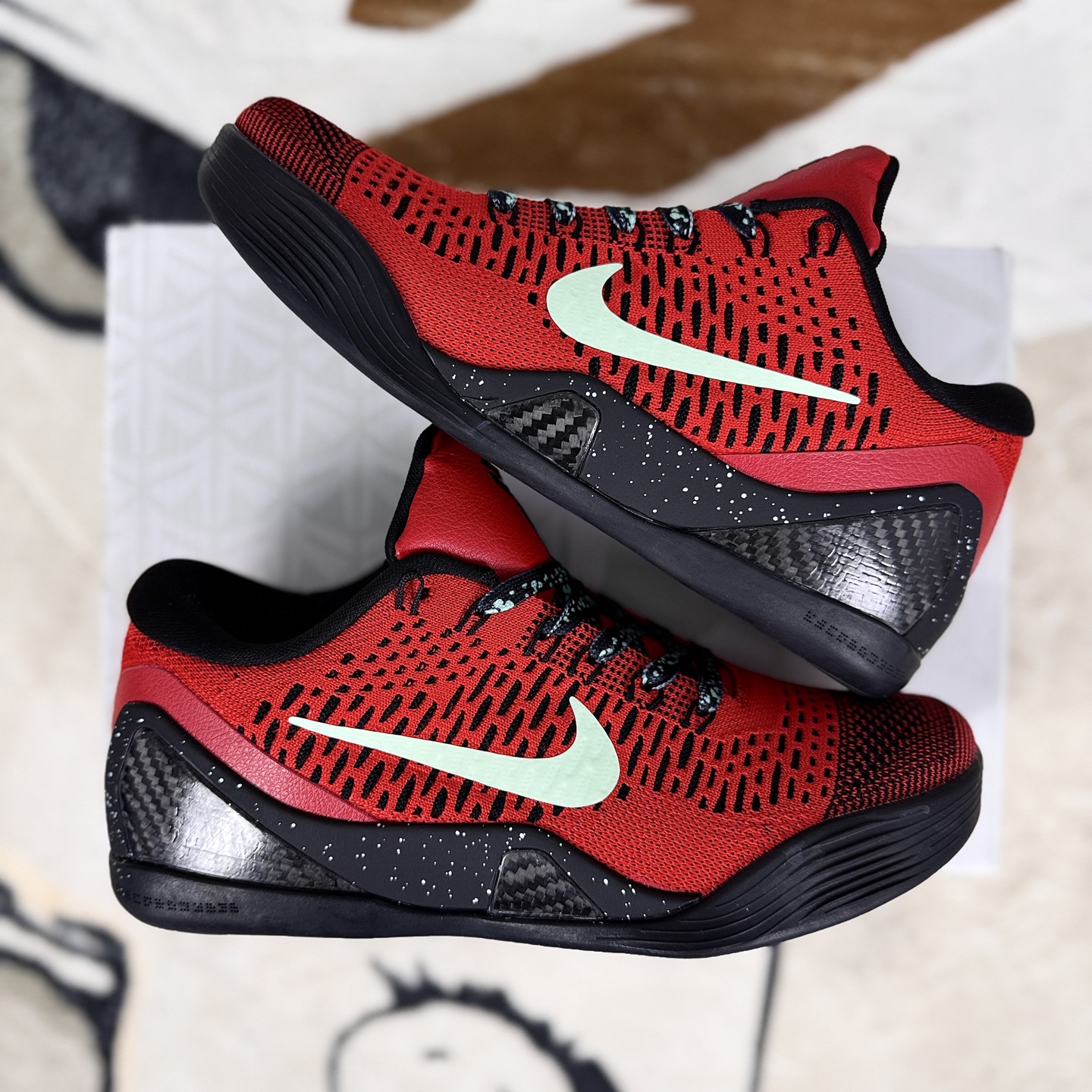 Nike Kobe 9 Elite Low University Red Basketball Shoes - Size 39-46 8 i1756662783241 5809 0 7